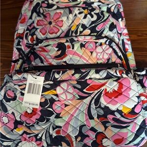 Floral Quilted Women's Backpack